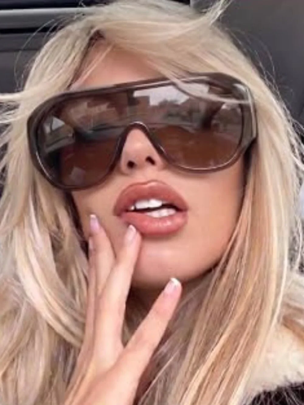 Trendy Oversized Sunglasses
